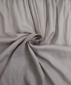 Tiaclasse 【洗える】カットソーコンビヴィンテージサテンワンピース