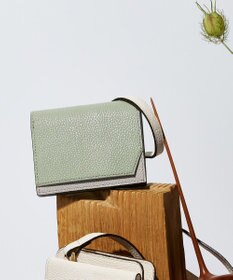 TOPKAPI 【TOPKAPI】バイカラー レザー ２つ折財布 LEAN リーン