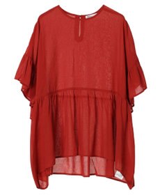 CRAFT STANDARD BOUTIQUE ウ゛ィンテージボイルティアード切替ブラウス