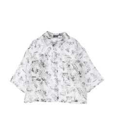 AMERICAN HOLIC 総柄シアーショート丈シャツ／Ｄｉｓｎｅｙ