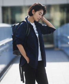 JOSEPH ABBOUD MOUNTAIN 【軽量/ECO撥水/ストレッチ/男女兼用】ライトワッシャー アウトドアシャツ