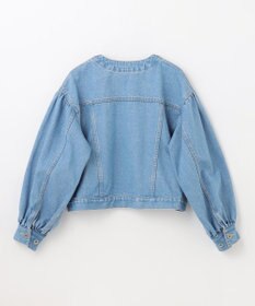 GRACE CONTINENTAL ノーカラーデニムジャケット