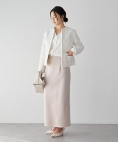 YECCA VECCA フリルVネックブラウス