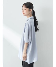 earth music&ecology アシメギャザーシャツ