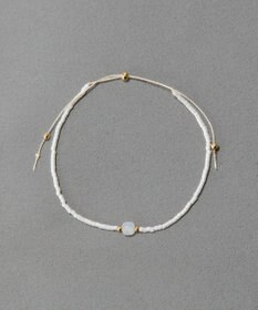 Phoebe ストーンコードブレスレット　ホワイト/天然石