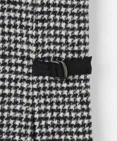 J.PRESS LADIES S ウールシルク ハウンドトゥース ジャンパースカート