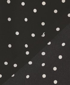 組曲 ドットジョーゼットプリント ブラウス