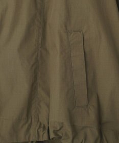 YECCA VECCA ボリュームギャザーデザインZIPブルゾン