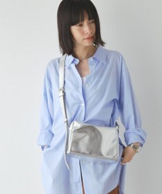 russet 【2025AW新作】レザースクエアショルダーバッグ(CE-1575)