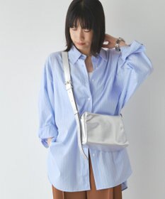 russet 【2025AW新作】レザースクエアショルダーバッグ(CE-1575)