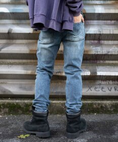 WEGO スリムフィットデニムパンツ