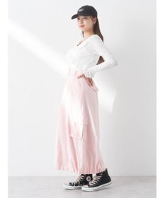 earth music&ecology バルーンカーゴスカート