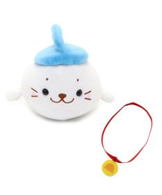 Mother garden しろたん カーリングマスコット 青色 22cm小さい ぬいぐるみ マスコット カーリング あざらし アザラシ かわいい キャラクター プレゼント ギフト マザーガーデン