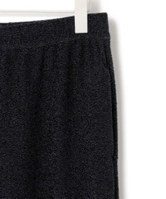 ICB L 【洗える】 シャイニーラメジャガード セミワイドパンツ