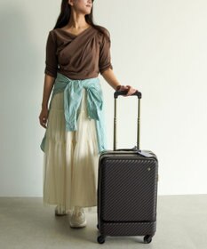 ACE BAGS & LUGGAGE Jewelna Rose HaNT ×Jewelna Rose コラボ スーツケース 機内持ち込み フロントオープン 34L 06820 ジュエルナローズ