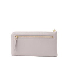 LANVIN en Bleu デクール 薄マチLファスナー長財布