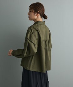CRAFT STANDARD BOUTIQUE パネルデザインワイドシャツ