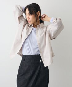 CRAFT STANDARD BOUTIQUE パネルデザインワイドシャツ