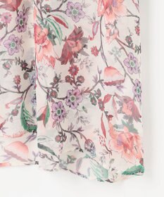 自由区 L 【カタログ掲載・洗える】マラケシュフラワープリント ブラウス