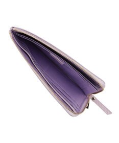 LANVIN en Bleu マゼンダ Lファスナー長財布
