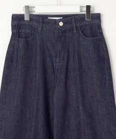 自由区 L 【洗える】ウスカルデニムバギー パンツ