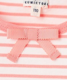 組曲 KIDS 【UVケア】【110-140㎝】マリンボーダー チュニック