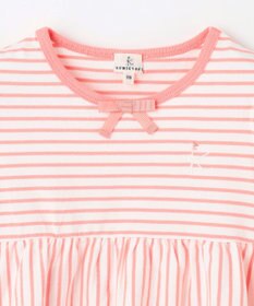 組曲 KIDS 【UVケア】【110-140㎝】マリンボーダー チュニック