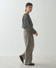 AMERICAN HOLIC コーデュロイタックワイドパンツ