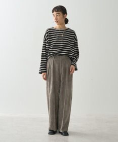 AMERICAN HOLIC コーデュロイタックワイドパンツ