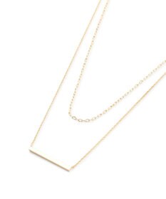 23区 バートップ 2WAY チェーン ネックレス ゴールド系