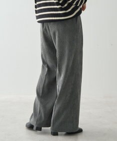 AMERICAN HOLIC コーデュロイタックワイドパンツ