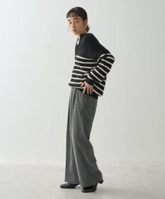 AMERICAN HOLIC コーデュロイタックワイドパンツ