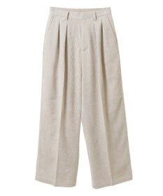 AMERICAN HOLIC コーデュロイタックワイドパンツ