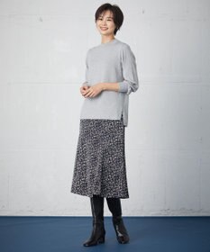 J.PRESS LADIES 【洗える】SECOND PRINCE モックネック ニット