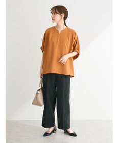 Green Parks 接触冷感　きれいシルエットパンツ（ワイド）