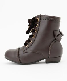 ANY KIDS 編み上げブーツ