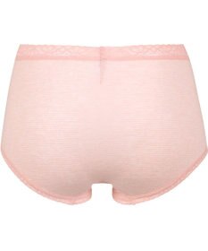 Wing ショーツ 綿混素材(身生地) やさしい肌あたり ここちよいフィット感 【デイリーフィット やわらかコットン】 はきこみ丈ふかめ EC3500 ウイング／ワコール