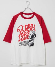 WEGO フォトグラフィックラグランBIGT（S）