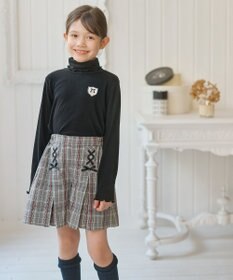 組曲 KIDS 【110-140㎝】グレンチェック キュロット