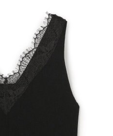 BEIGE， 【VERY NaVY掲載】RUBY / レーストリム リブタンクトップ