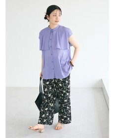 CRAFT STANDARD BOUTIQUE インド綿フリルブラウス