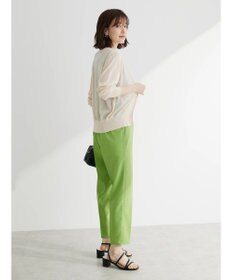 Green Parks 接触冷感　テーパードパンツ