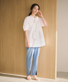 #Newans 【ANSWER for 神戸エレガンス】ウエスト調整可能　センタースリットパンツ