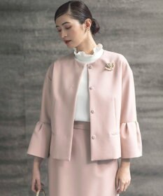 組曲 S 【KUMIKYOKU NAVY】コンフォータブルドレープ ジャケット