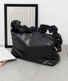 WEGO 【マルチWAY】ドロストギャザーショルダーバッグ