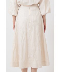 DAKS 【TV着用｜梅津弥英子アナ】フラワーモチーフジャガードスカート