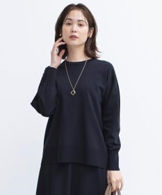 組曲 【WEB限定カラーあり】MINA バックリボンニットプルオーバー