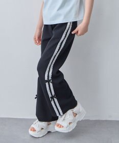 ANY KIDS 【洗濯機可能/速乾】ドライタッチ トラックパンツ