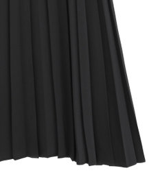 Green Parks サテン変形プリーツスカート