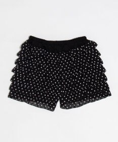 WEGO ドットフリルマイクロショートパンツ